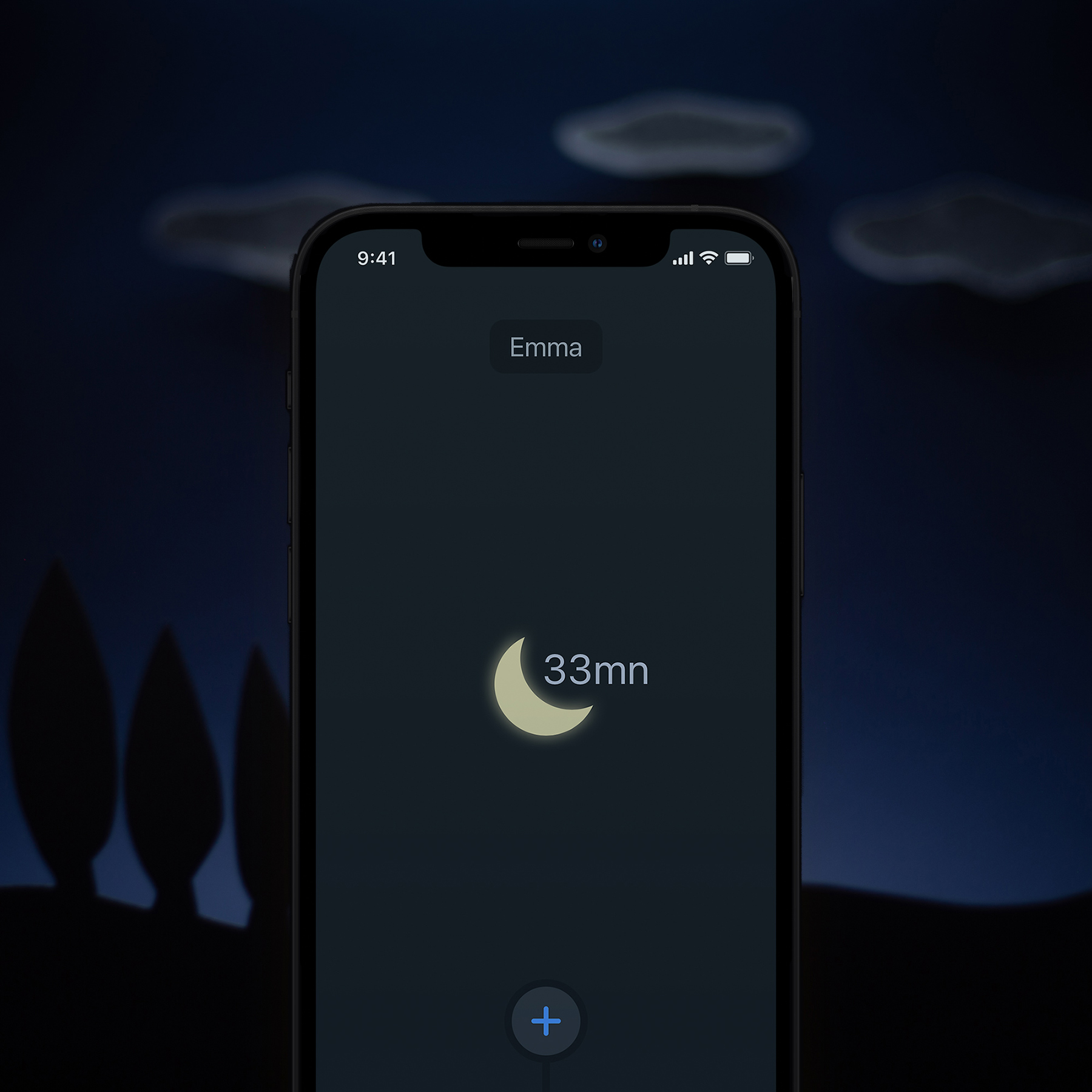 écran de mesure du sommeil